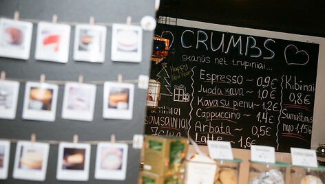 Kavinė &bdquo;Crumbs&ldquo; Vilniuje