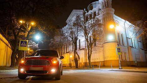 Naktinis kelių policijos reidas Vilniuje