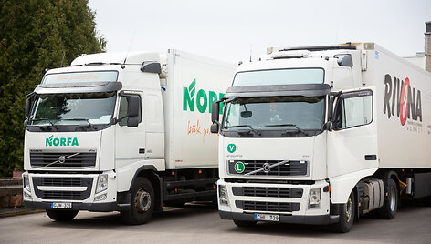 &bdquo;Norfa&ldquo; ir &bdquo;Rivona&ldquo; sunkvežimiai