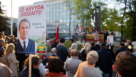 Judėjimo &bdquo;Lietuva yra čia&ldquo; akcija &bdquo;Už laisvuosius debatus&ldquo;
