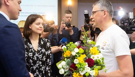 Monika Navickienė ir Vytautas Bakas