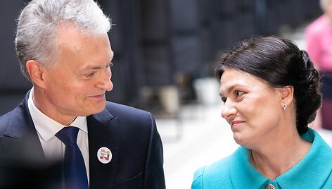 Gitanas Nausėda ir Diana Nausėdienė