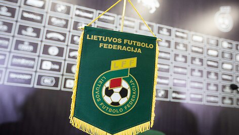 LFF spaudos konferencija apie salės futbolo čempionatą
