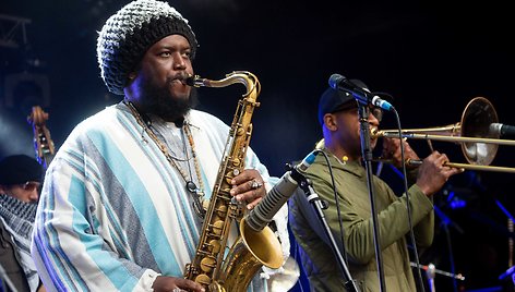 Kamasi Washington koncerto akimirka