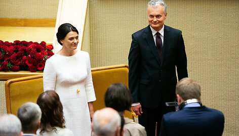 Diana Nausėdienė ir Gitanas Nausėda