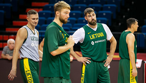 Paulius Jankūnas, Domantas Sabonis, Jonas Valančiūnas