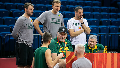 Mindaugas Brazys, Dainius Adomaitis, Žydrūnas Vilenčikas, Arvydas Sabonis, Vytenis Trumpickas