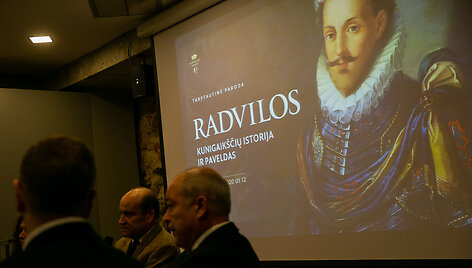Parodos &bdquo;Radvilos. Kunigaik&scaron;čių istorija ir paveldas&ldquo; pristatymas