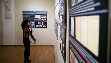 Parodos &bdquo;Nacistinės Vokietijos mirties stovykla. Konzentrationslager Auschwitz&ldquo; pristatymas