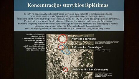 Parodos &bdquo;Nacistinės Vokietijos mirties stovykla. Konzentrationslager Auschwitz&ldquo; pristatymas