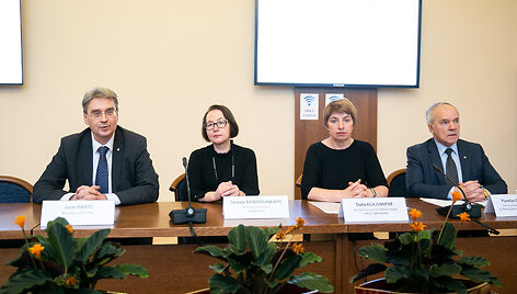 Jūras Banys, Tamara Baira&scaron;auskaitė, Dalia Klajumienė, Pavelas Duchovskis