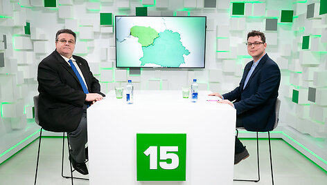 Linas Linkevičius ir Gintaras Radauskas