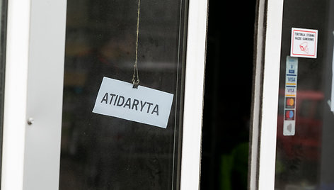 Atidaryta parduotuvė