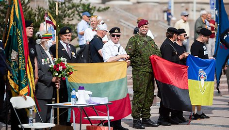 1941 metų Tautos sukilimo minėjimas Vilniuje