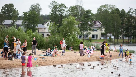 Joninių vakaras Salotės paplūdimyje