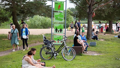 Joninių vakaras Salotės paplūdimyje