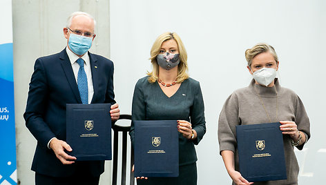 Algirdas Monkevičius, Rita Tamašunienė, Laura Kairienė