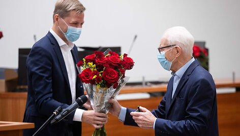 Remigijus &Scaron;ima&scaron;ius ir Domininkas Velička