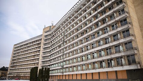 Apleista sanatorija &bdquo;Nemunas&ldquo; Druskininkuose