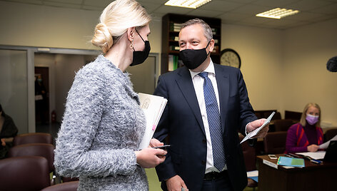Laura Matjo&scaron;aitytė ir Antanas Guoga
