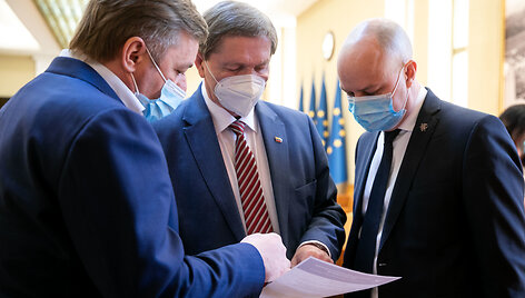 Ramūnas Karbauskis, Eugenijus Jovai&scaron;a, Aurelijus Veryga