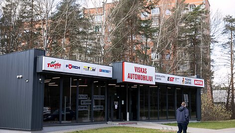 Autodetalių parduotuvė Visagine
