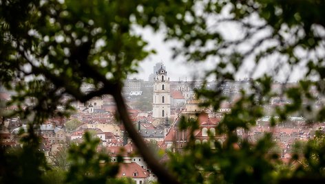 Lietaus gaivinamas Vilnius ir jo gamta