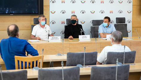 Spaudos konferencija „Protestų bangos Lietuvoje ir jų ateitis“