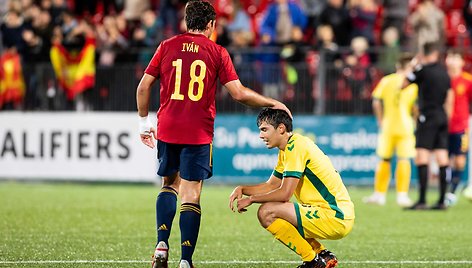 U21 Europos futbolo čempionato atranka: Lietuva – Ispanija