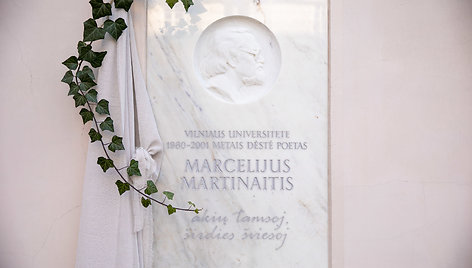 Marcelijui Martinaičiui skirtos atminimo lentos atidengimo šventė