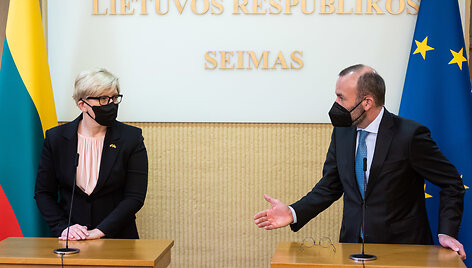 Ingrida &Scaron;imonytė ir Manfredas Weberis