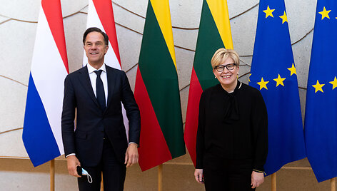 Markas Rutte ir Ingrida &Scaron;imonytė