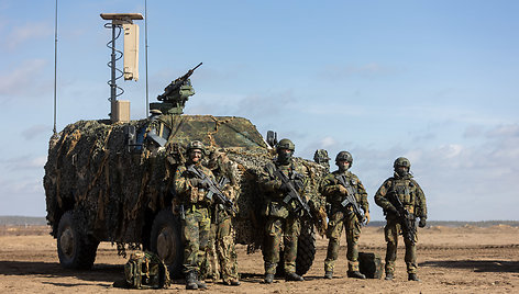 Ministrės pirmininkės apsilankymas NATO Priešakinių pajėgų batalione Pabradėje