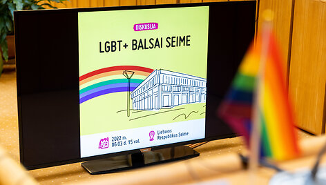 Diskusija &bdquo;LGBT+ balsai Seime&ldquo;