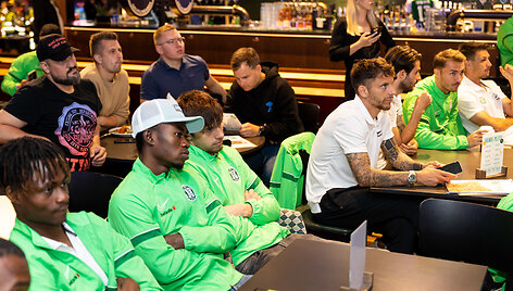 Vilniaus &bdquo;Žalgiris&ldquo; stebi UEFA Čempionų lygos burtų traukimą
