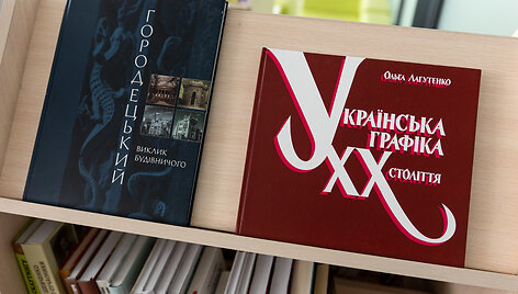 Vilniaus centrinėje bibliotekoje atidaryta ukrainiečių literatūros lentynėlė