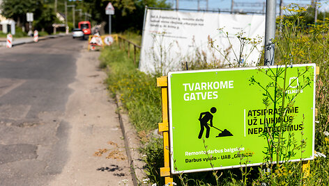 A.Kojelavičiaus gatvės remontas