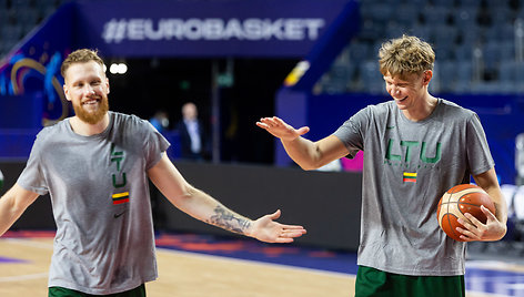 Ignas Brazdeikis ir Mindaugas Kuzminskas