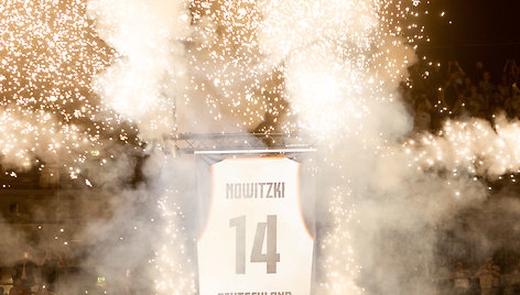 Dirko Nowitzki pagerbimo ceremonija