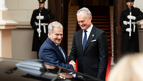Sauli Niinisto ir Gitanas Nausėda