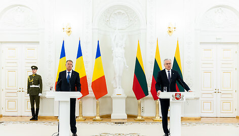 Klausas Iohannis ir Gitanas Nausėda