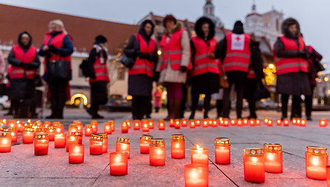 Vilniuje minima pasaulinė kovos su AIDS diena