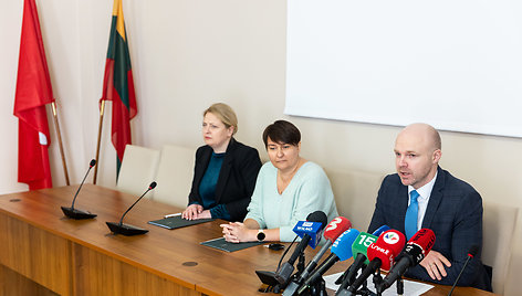 Spaudos konferencija apie dėl pensijų kaupimo sistemos korekcijų