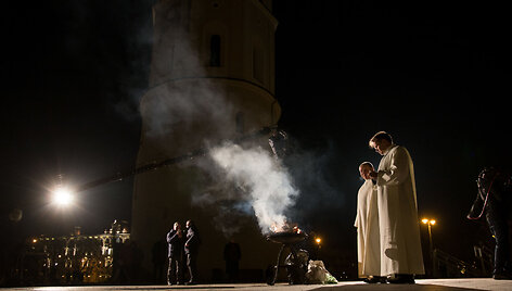 Velyknakčio liturgija Vilniaus arkikatedroje bazilikoje