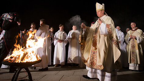 Velyknakčio liturgija Vilniaus arkikatedroje bazilikoje
