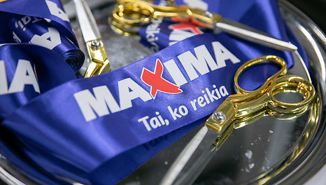 Šalčininkuose po atnaujinimo atidaryta „Maxima“