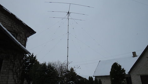 Radijo antena T.Adomavičiaus kieme