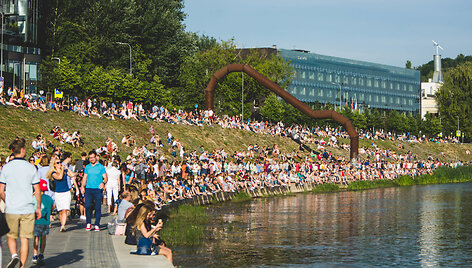 25-asis Kristupo vasaros festivalio gimtadienis &ndash; ant vandens