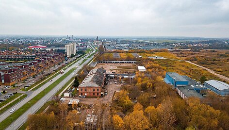 Būsima Aleksoto inovacijų pramonės parko vieta
