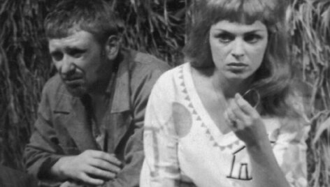 Vytautas Tomkus ir Gražina Balandytė &bdquo;Pelės ir žmonės&ldquo; 1966 m.